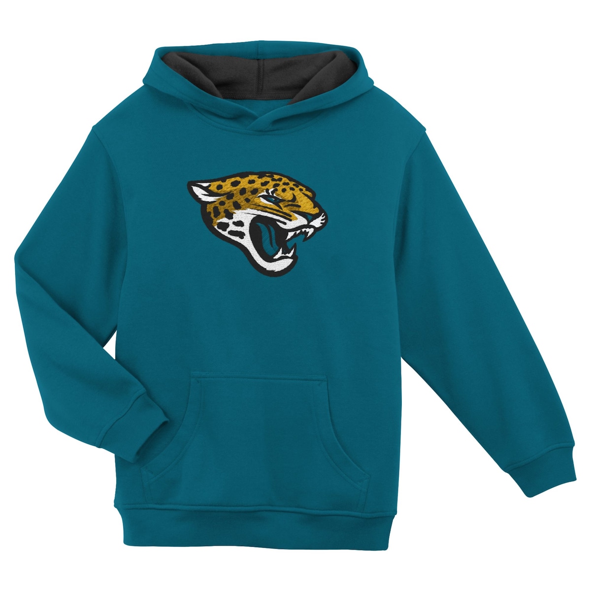 【公式グッズ】NFL ジャガーズ プルオーバー パーカー Outerstuff トドラー・幼児サイズ ブラック (23 Juvenile Fan Gear Prime PO Hood)