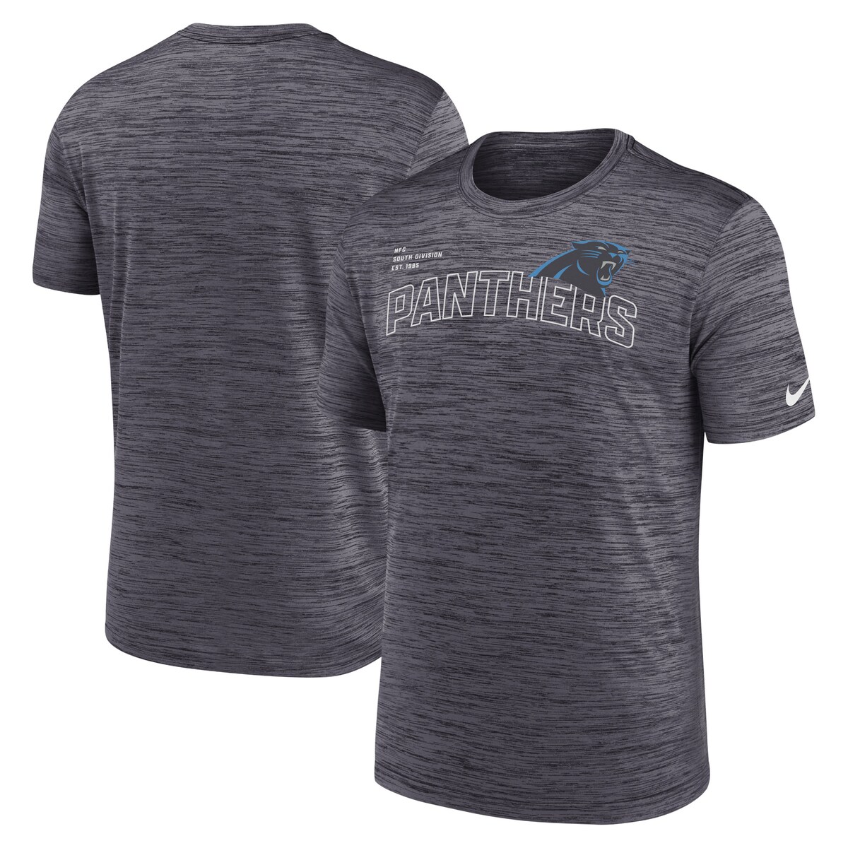 【公式グッズ】NFL パンサーズ Tシャツ Nike/ナイキ メンズ ブラック (23 NFL FANGEAR Men's Nike Velocity Arch SST)