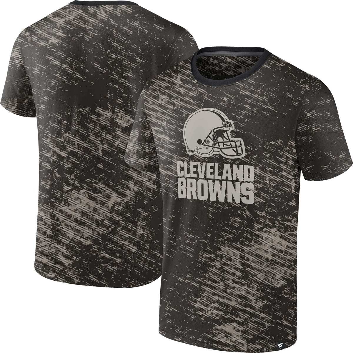 【公式グッズ】NFL ブラウンズ Tシャツ Fanatics/ファナティクス メンズ ブラック (23 NFL MEN'S FANATICS BRANDED SHADOW TEE CREW NECK SST)