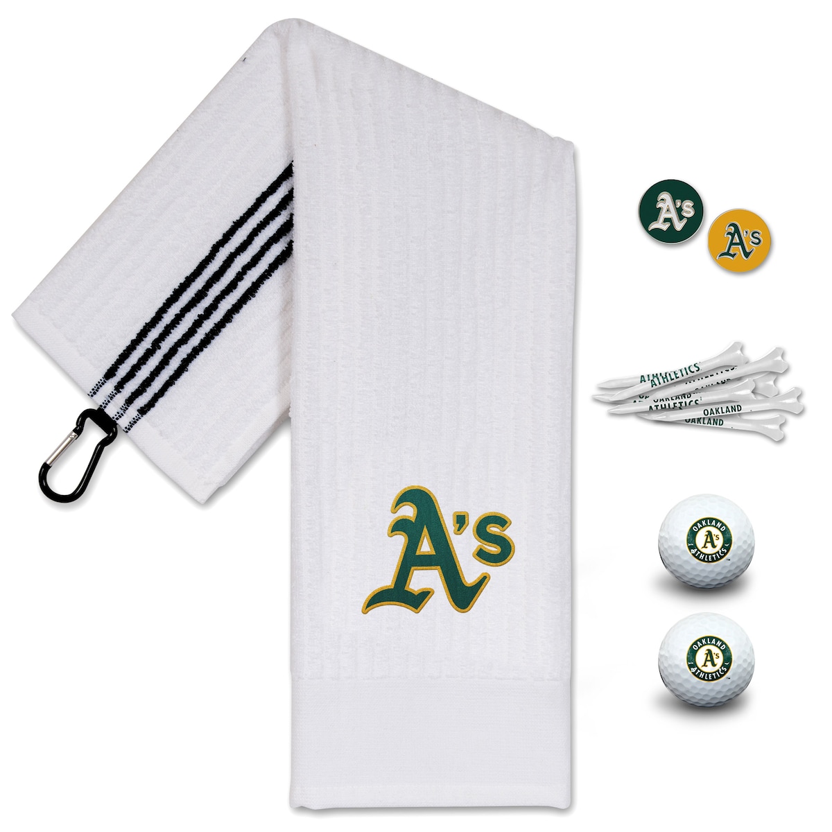 【公式グッズ】MLB アスレチックス ゴルフ用品 WinCraft (Golfing Gift Set)|Fanatics公式ストア 店