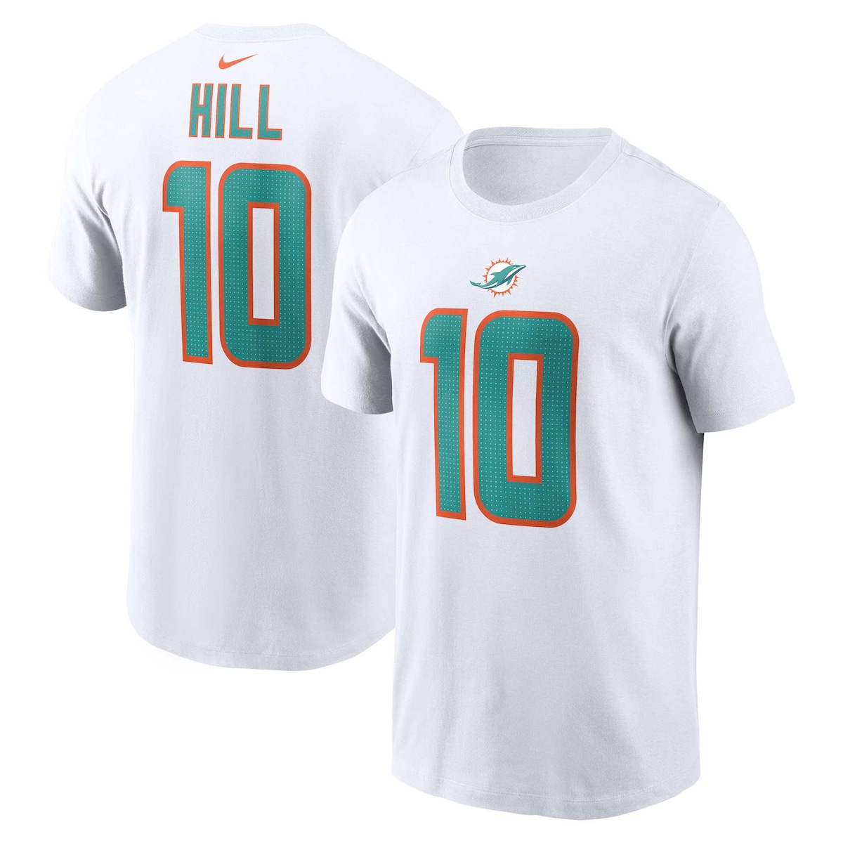 【公式グッズ】NFL ドルフィンズ タイリーク・ヒル Tシャツ Nike/ナイキ メンズ ホワイト (23 Men's Nike Player N&N SST)
