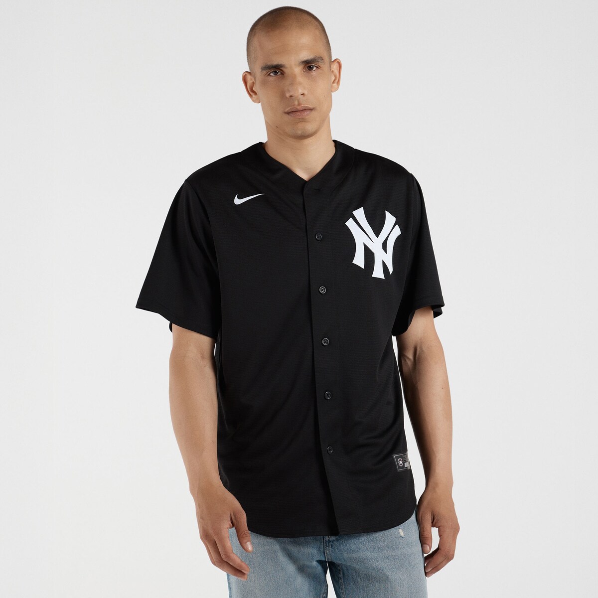 【新品】限定ヤンキーススタジアム、ポロシャツ　ナイキ、紺色、野球 ナイキ NIKE AIR JORDAN 紺タグ USA製 80s WING Tシャツ ロゴ
