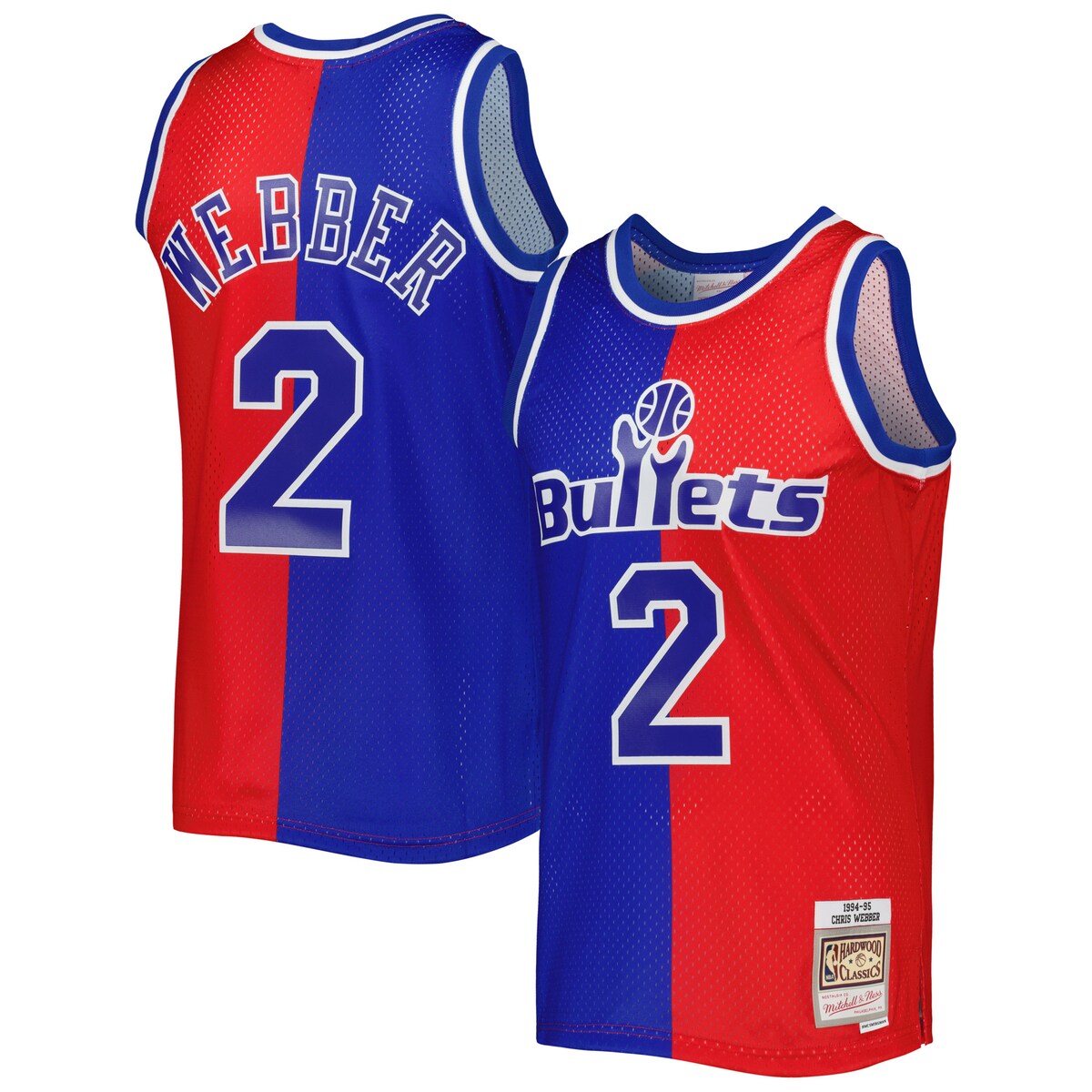 【楽天市場】エントリーでポイント7倍【公式グッズ】NBA ブレッツ クリス・ウェバー ユニフォーム Mitchell & Ness/ミッチェル