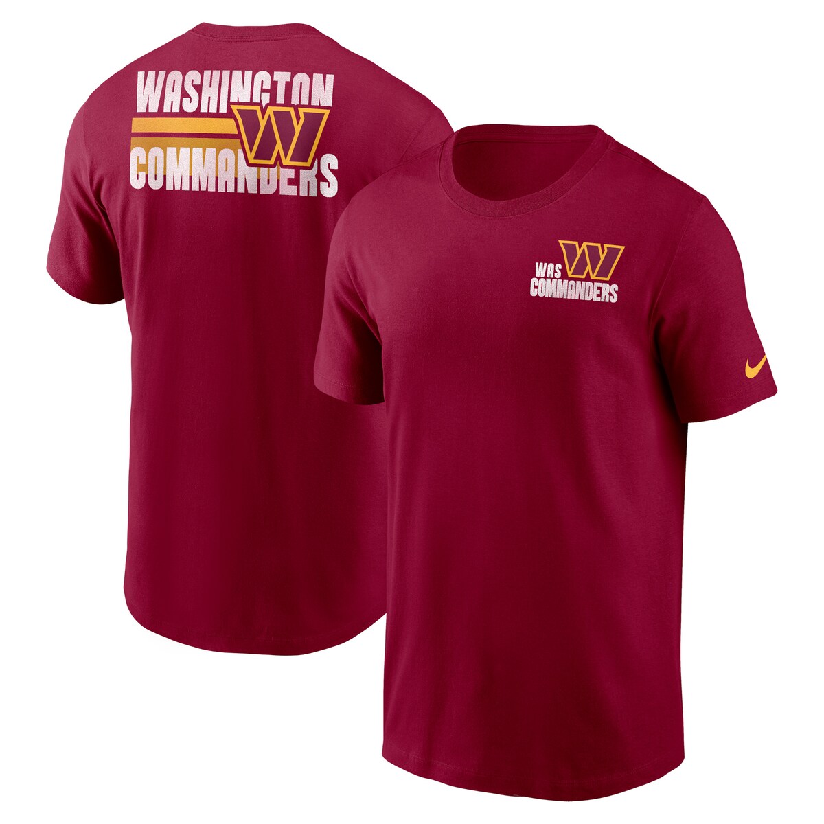 【公式グッズ】NFL コマンダーズ Tシャツ Nike/ナイキ メンズ バーガンディ (23 NFL FANGEAR Men's Nike Blitz Team Essential SST)｜Fanatics公式ストア 店 8,540円