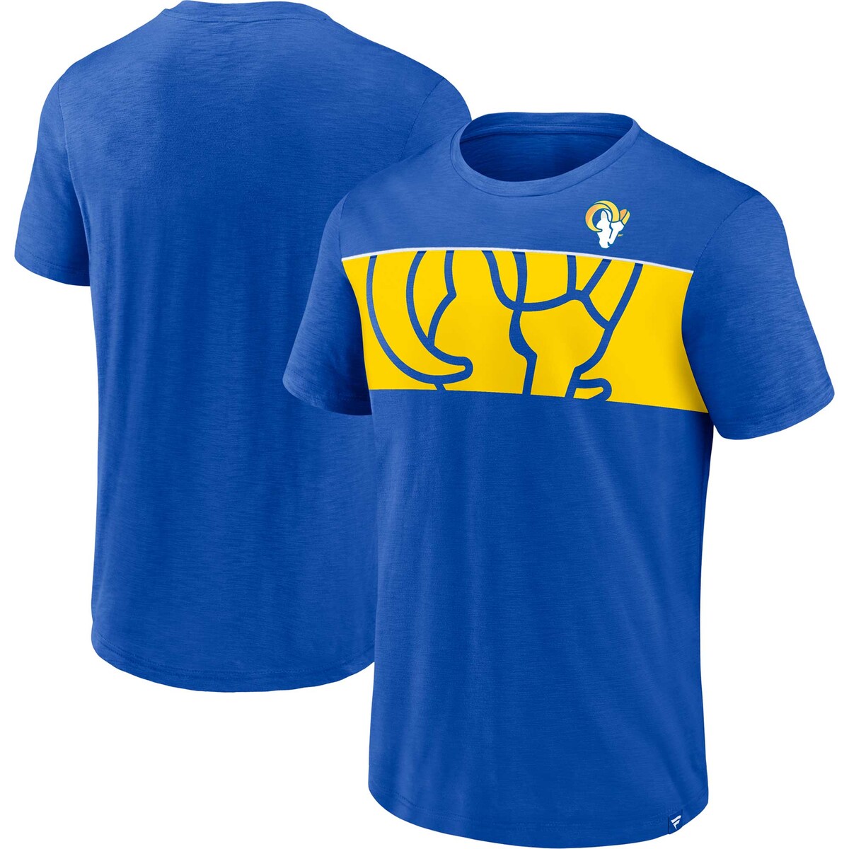 【公式グッズ】NFL ラムズ Tシャツ Fanatics/ファナティクス メンズ ロイヤル (23 NFL MEN'S FANATICS BRANDED ULTRA CROP SST)
