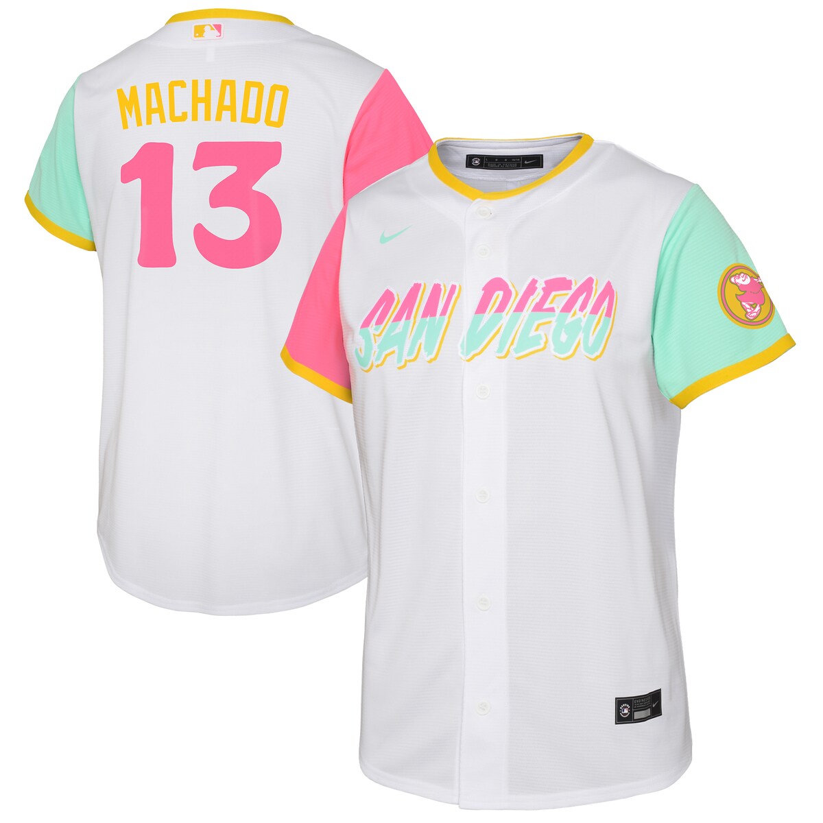 NIKE マニー・マチャド パドレス Tシャツ ネーム＆ナンバー