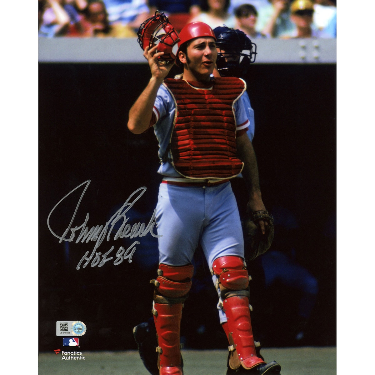 【MLB公式ホログラム付】MLB レッズ ジョニー・ベンチ 直筆サイン フォト Fanatics Authentic/ファナティクスオーセンティック (8x10 Aut Photo MLB)