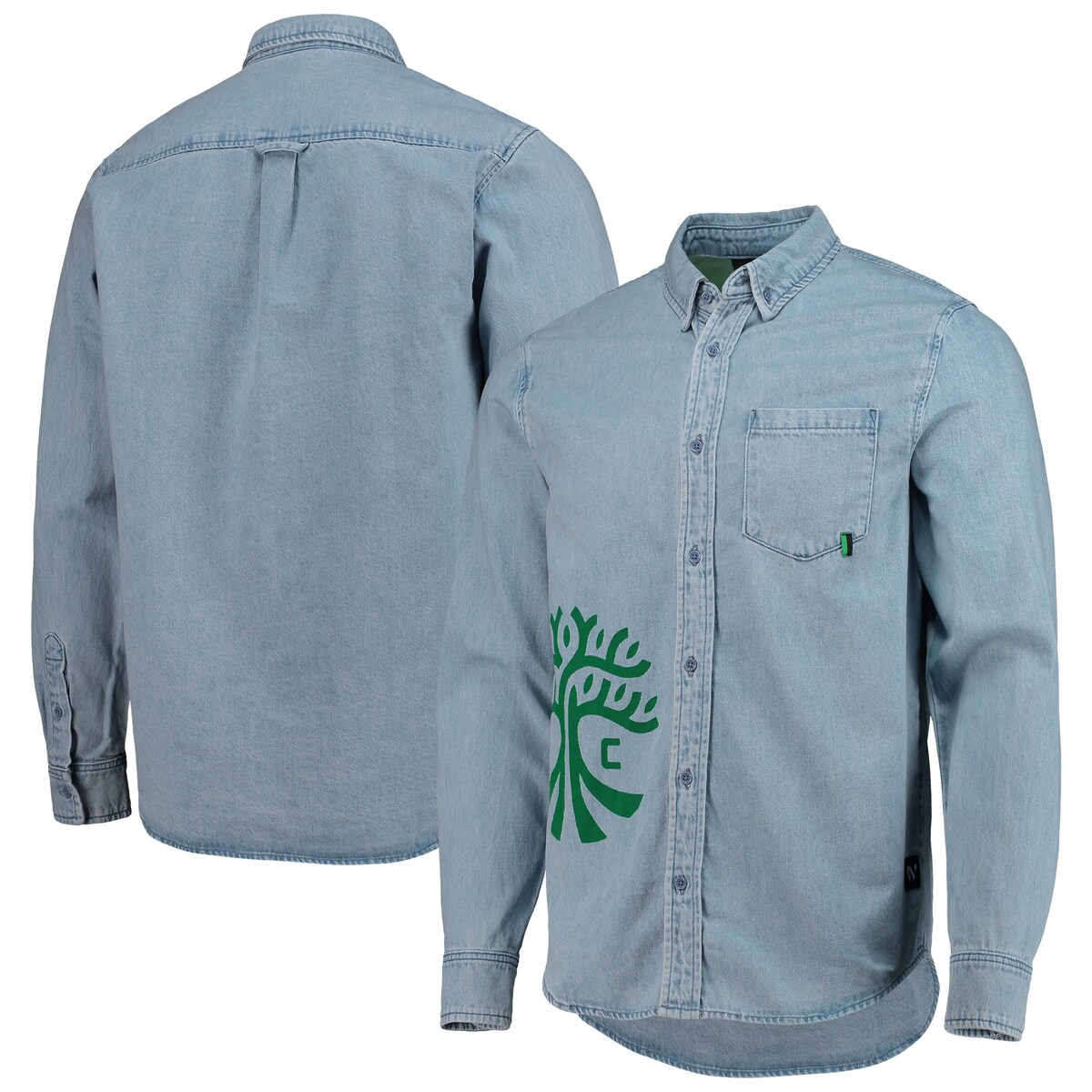 【公式グッズ】MLS オースティンFC シャツ The Wild Collective メンズ ブルー (WCV S22 Men's Denim Shirt)