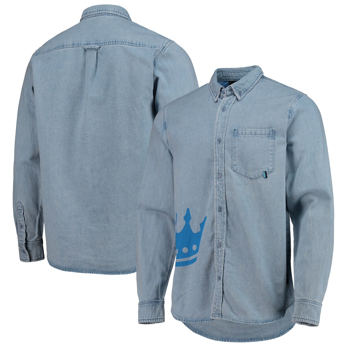 【公式グッズ】MLS シャーロットFC シャツ The Wild Collective メンズ ブルー (WCV S22 Men's Denim Shirt)|Fanatics公式ストア 店