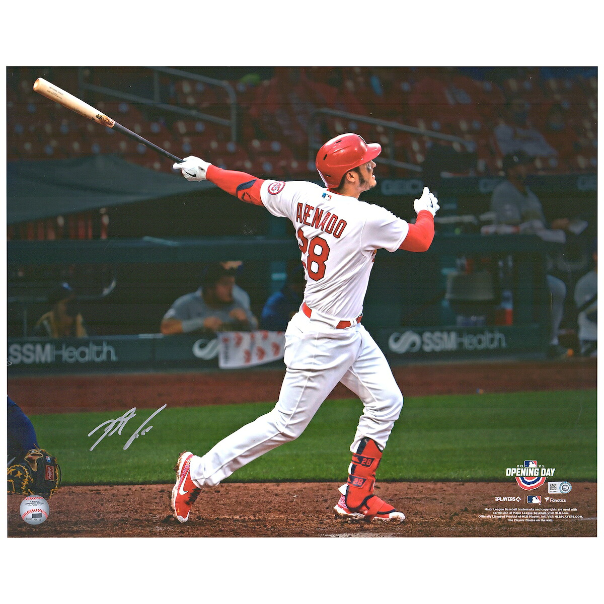 【MLB公式ホログラム付】MLB カージナルス ノーラン・アレナド 直筆サイン フォト Fanatics Authentic/ファナティクスオーセンティック (AUT 16x20 PHOTO 44349)