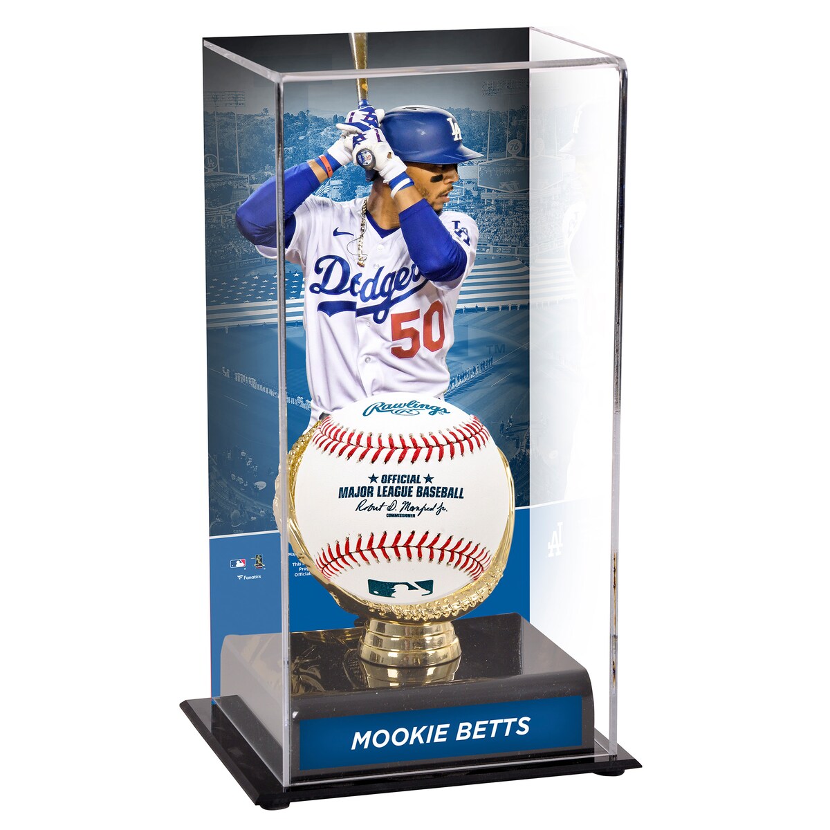 【公式グッズ】MLB ドジャース ムーキー・ベッツ コレクタブル用ケース Fanatics Authentic/ファナティクスオーセンティック (MLB Glove Display Case 8212020)|Fanatics公式ストア 店