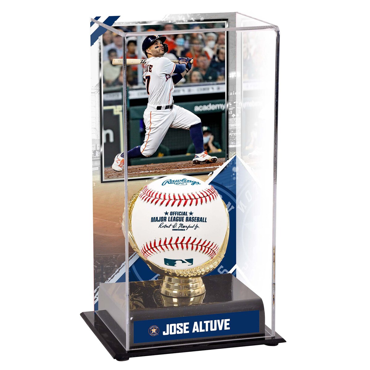 【公式グッズ】MLB アストロズ ホセ・アルトゥーベ コレクタブル用ケース Fanatics Authentic/ファナティクスオーセンティック (UNS TALL BASEBALL DISPLAY CASE 482022)|Fanatics公式ストア 店