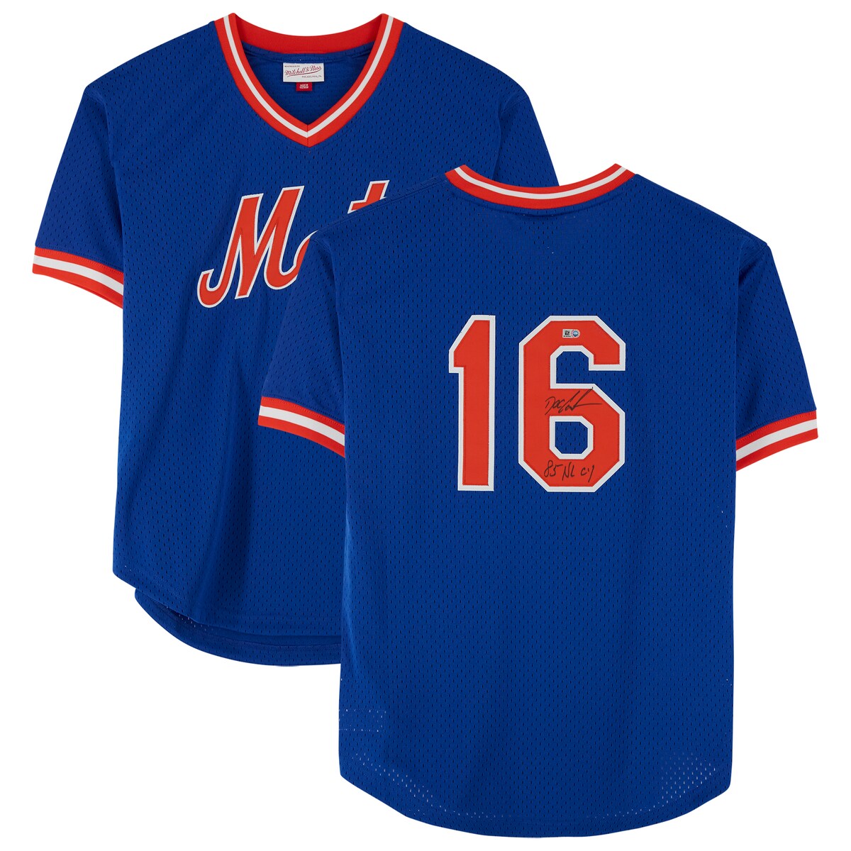 【MLB公式ホログラム付】MLB メッツ ドワイト・グッデン 直筆サイン ユニフォーム Fanatics Authentic/ファナティクスオーセンティック (AUT BB JERSEY 44749)