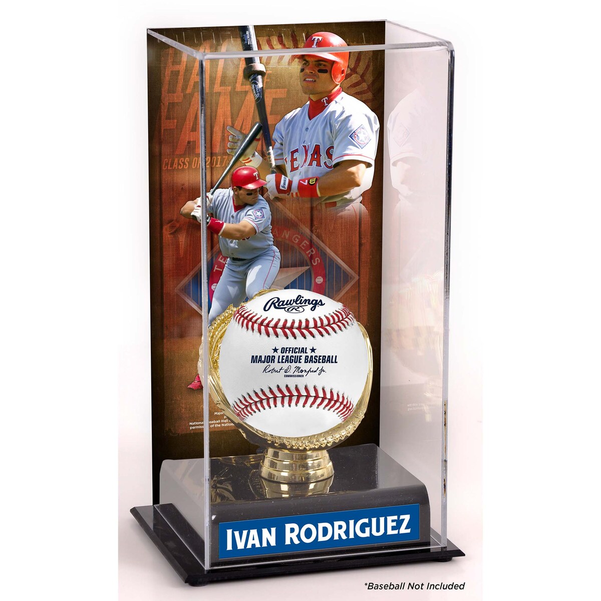 【公式グッズ】MLB レンジャーズ イバン・ロドリゲス コレクタブル用ケース Fanatics Authentic/ファナティクスオーセンティック (UNS TALL DISPLAY CASE 44789)|Fanatics公式ストア 店