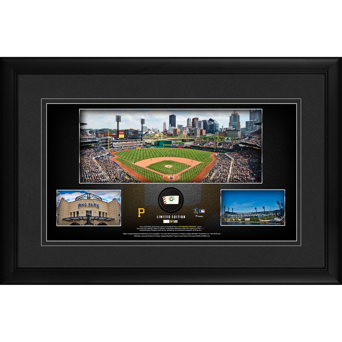 【公式グッズ】MLB パイレーツ コレクタブルフォト(パノラマサイズ) Fanatics Authentic/ファナティクスオーセンティック (10x18 Stadium Pano Collage wgu Ball MLB)