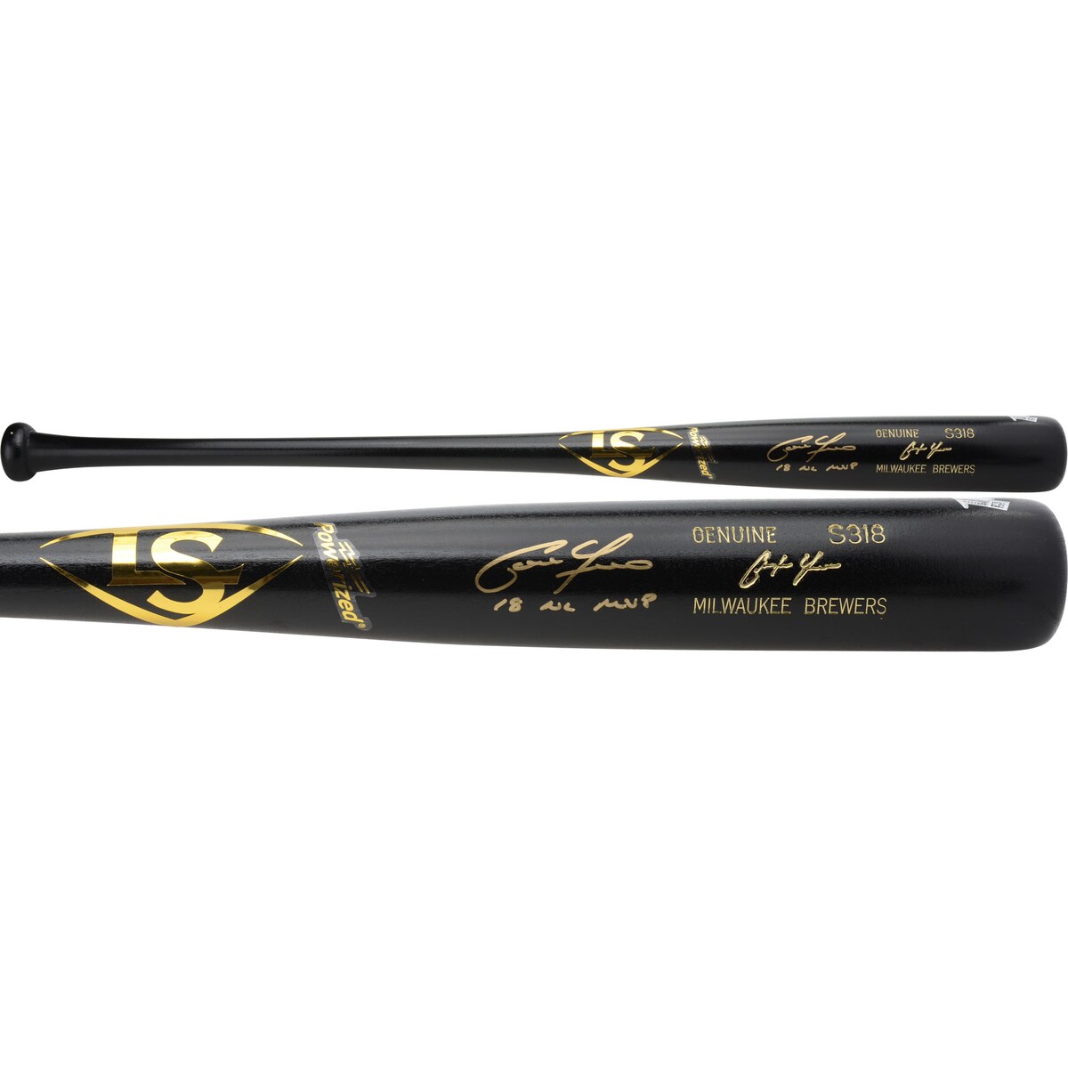 【MLB公式ホログラム付】MLB ブルワーズ クリスチャン・イェリッチ 直筆サイン バット Fanatics ファナティクス オーセンティック (BATSYE91919)