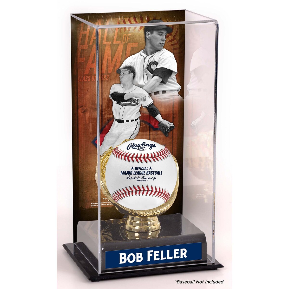 【公式グッズ】MLB インディアンス ボブ・フェラー コレクタブル用ケース Fanatics Authentic/ファナティクスオーセンティック (UNS TALL DISPLAY CASE 44789)|Fanatics公式ストア 店