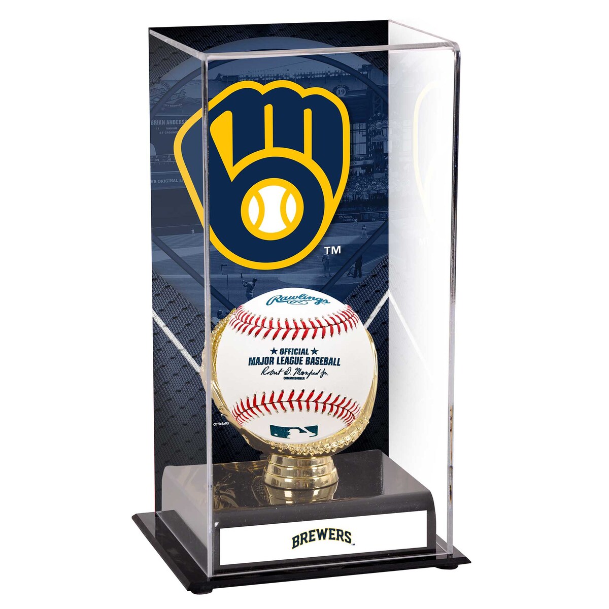 【公式グッズ】MLB ブルワーズ コレクタブル用ケース Fanatics Authentic/ファナティクスオーセンティック (DISPBX042920)|Fanatics公式ストア 店