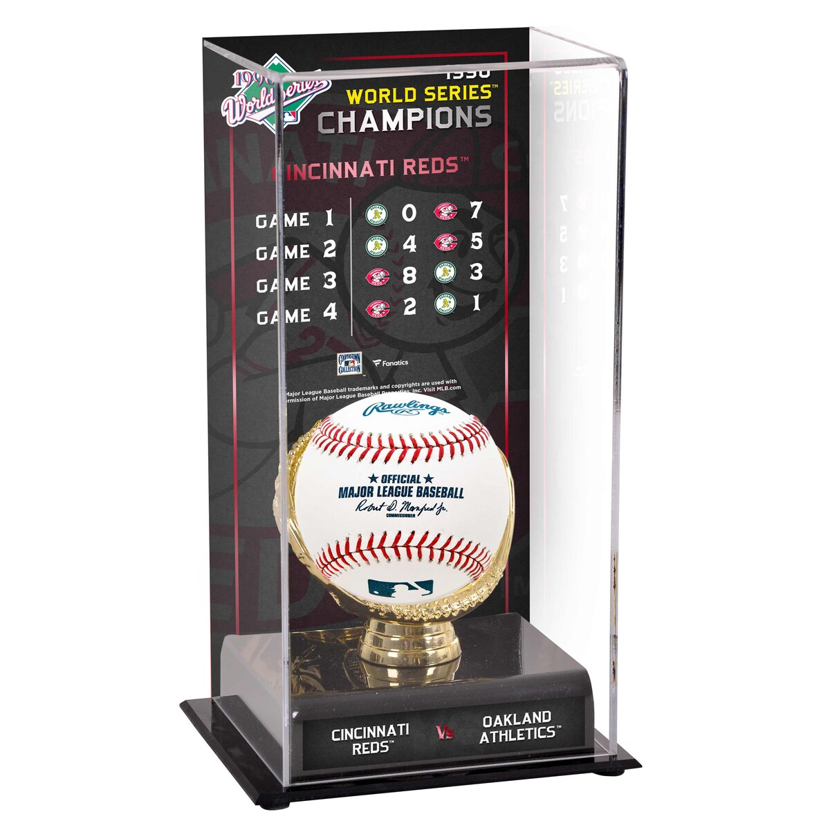 【公式グッズ】MLB レッズ コレクタブル用ケース Fanatics Authentic/ファナティクスオーセンティック (DISPBW01042019)｜Fanatics公式ストア 店