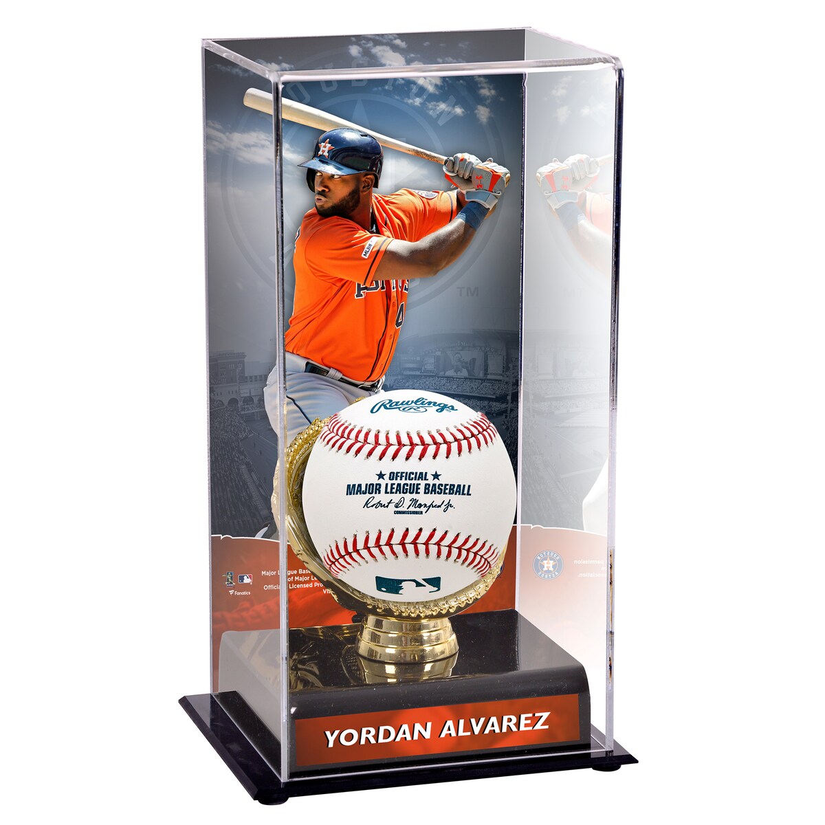 【公式グッズ】MLB アストロズ ヨーダン・アルバレス コレクタブル用ケース Fanatics Authentic/ファナティクスオーセンティック (DISPBX092619)