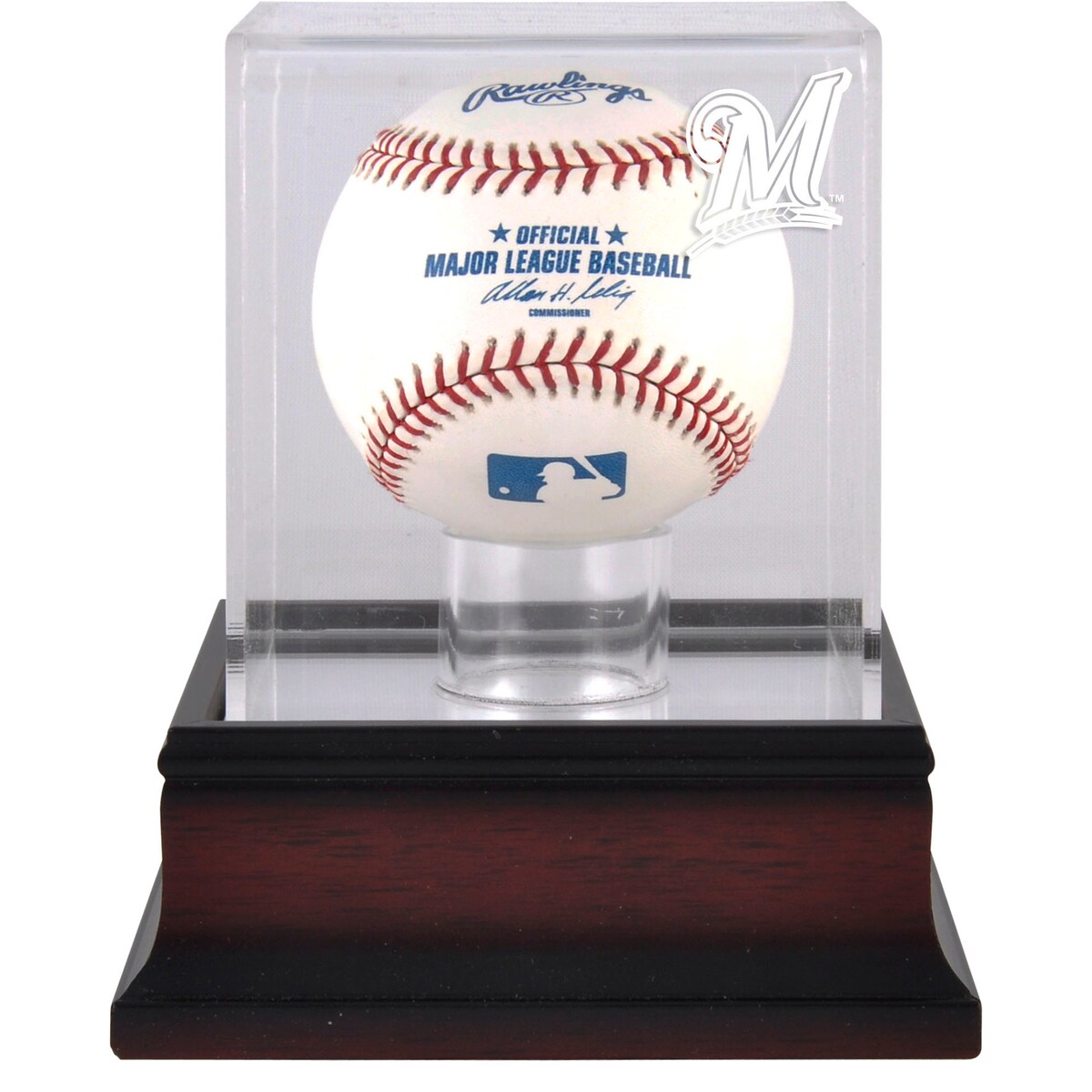 【公式グッズ】MLB ブルワーズ コレクタブル用ケース Fanatics Authentic/ファナティクスオーセンティック (Baseball Logo Display Case)｜Fanatics公式ストア 店