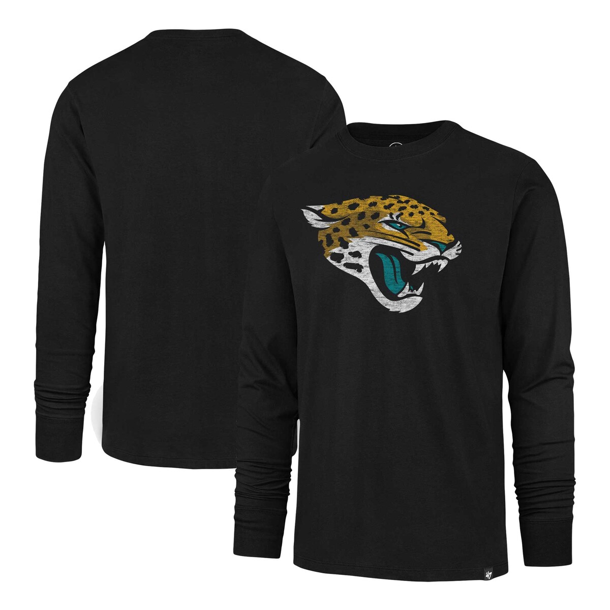 【公式グッズ】NFL ジャガーズ 長袖 Tシャツ '47/フォーティーセブン/フォーティーセブン メンズ ブラック (23 Mens PREMIER FRANKLIN LST)|Fanatics公式ストア 店