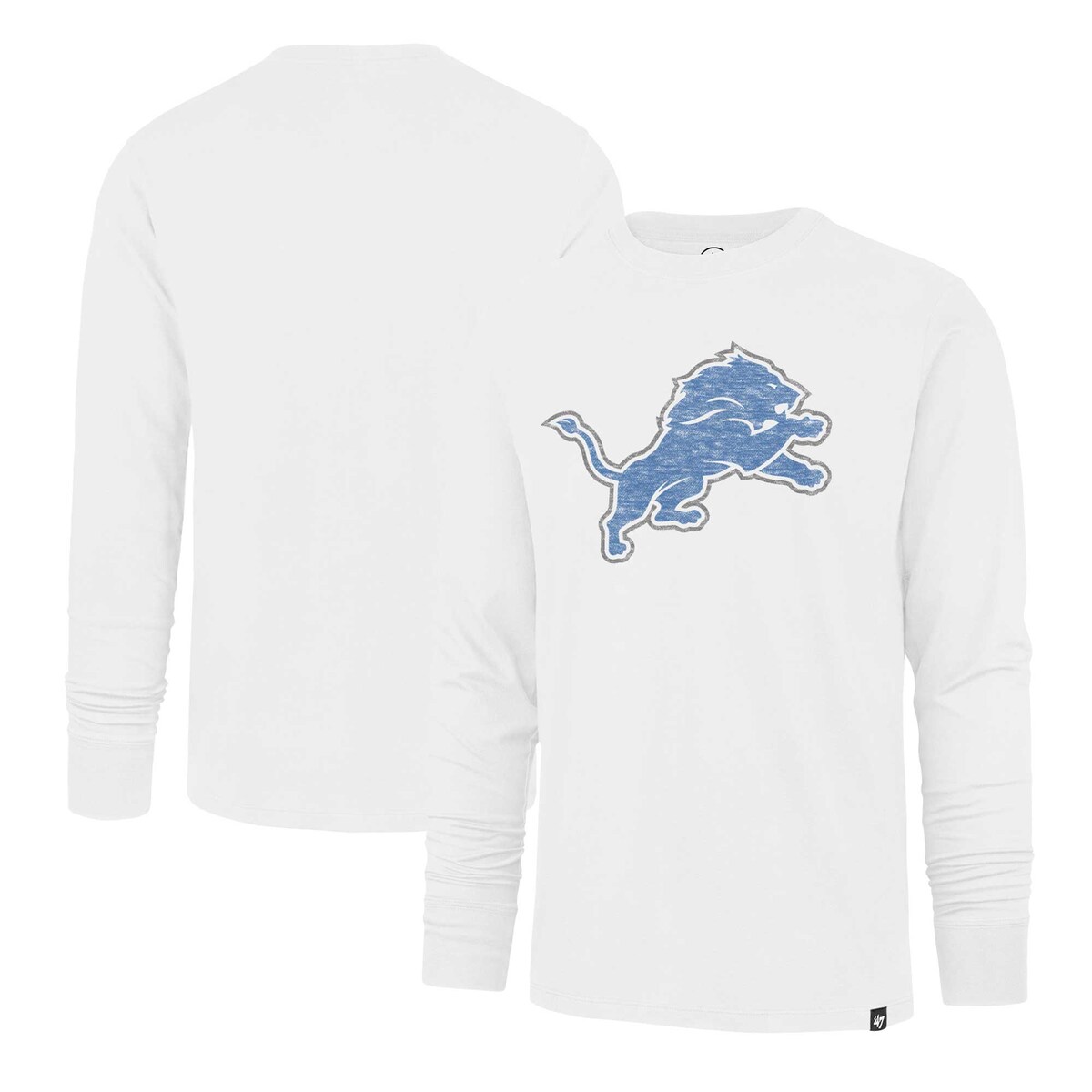 【公式グッズ】NFL ライオンズ 長袖 Tシャツ '47/フォーティーセブン/フォーティーセブン メンズ ホワイト (23 Mens PREMIER FRANKLIN LST)