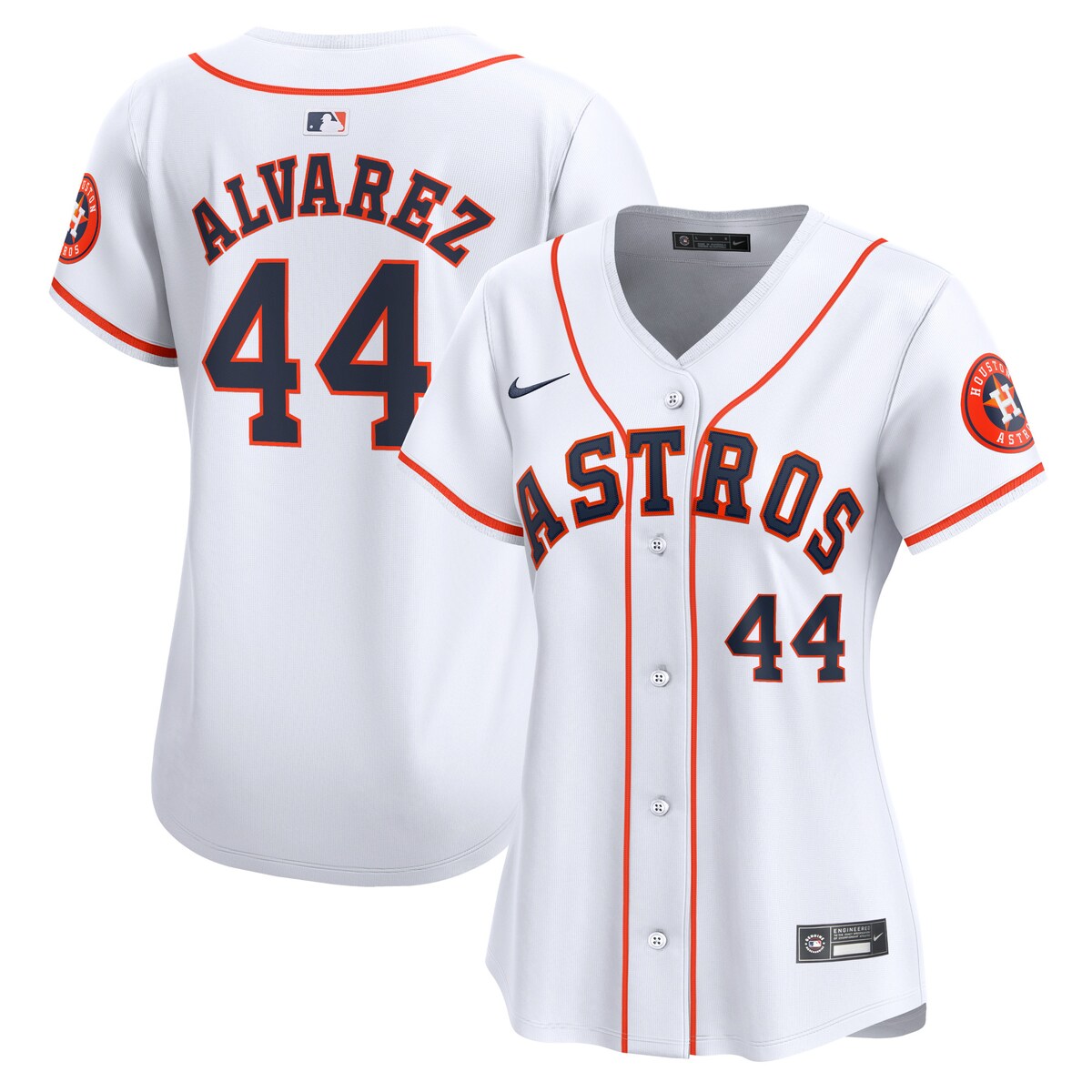 【公式グッズ】MLB アストロズ ヨーダン・アルバレス リミテッド ユニフォーム Nike/ナイキ レディース ホワイト (2024 Nike Women's Limited Player Jerseys - FTF NTP Master Style) 26,371円