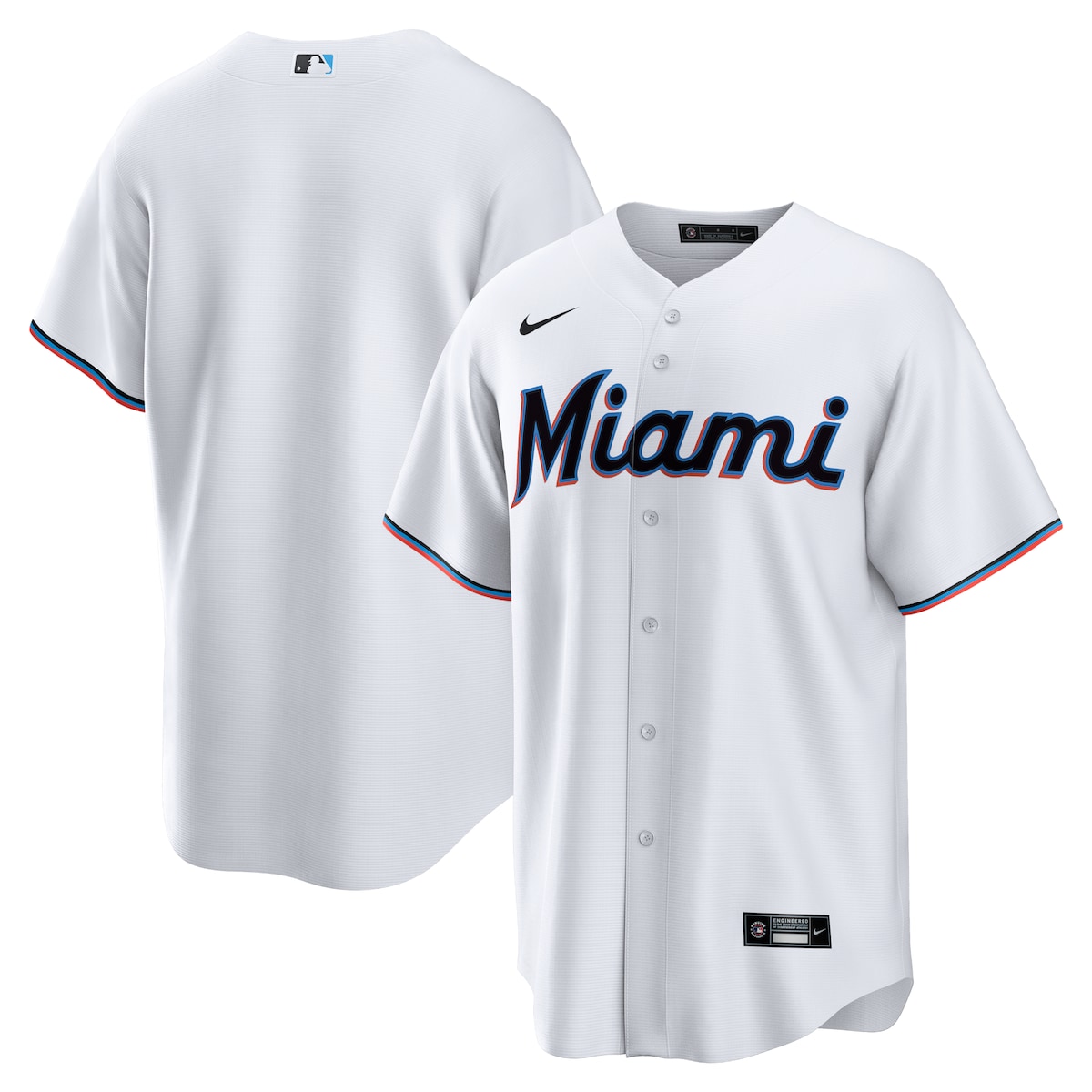 【公式グッズ】MLB マーリンズ レプリカ ユニフォーム Nike/ナイキ メンズ ホワイト (Men's Nike Replica Team Jersey)｜Fanatics公式ストア 店