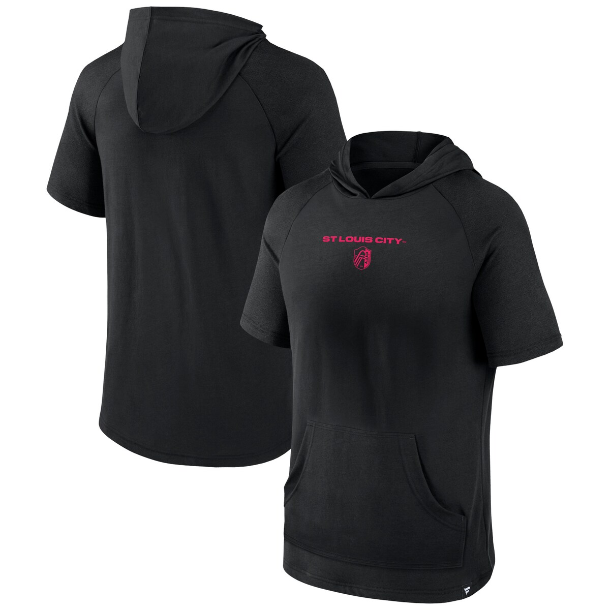 【公式グッズ】MLS セントルイス・シティSC プルオーバー パーカー Fanatics/ファナティクス メンズ ブラック (NUT S24 Men's Match SS PO Hood)｜Fanatics公式ストア 店