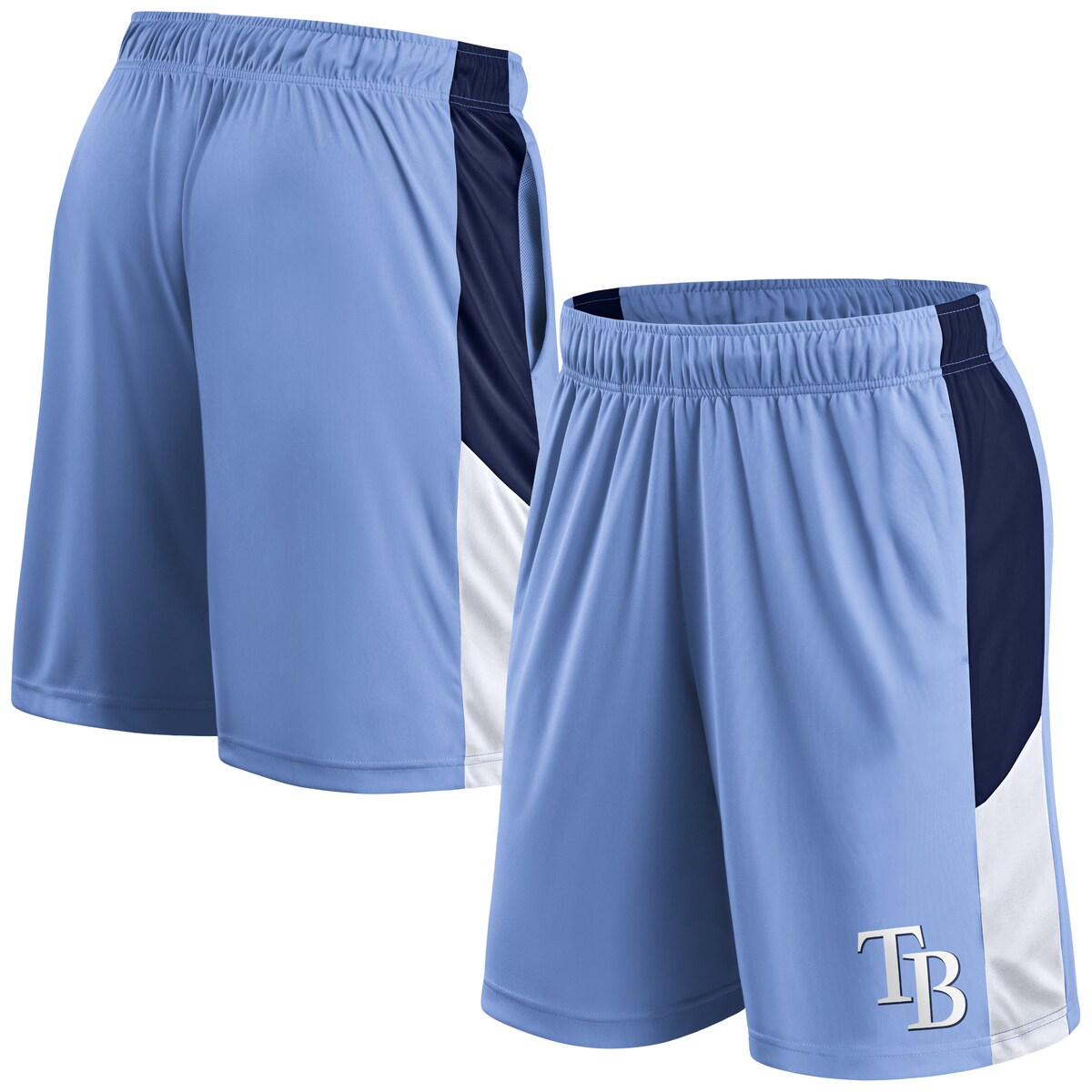 【公式グッズ】MLB レイズ カジュアル ショーツ Fanatics/ファナティクス メンズ ライトブルー (MEN'S LEG PRIMARY SHORT MLB)