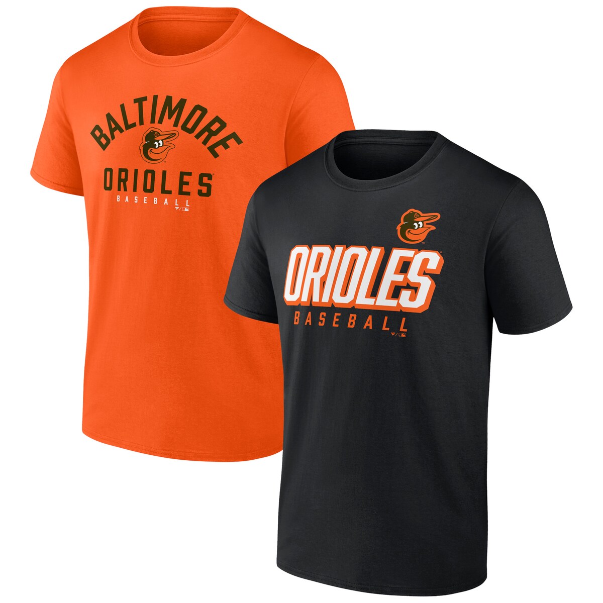 【公式グッズ】MLB オリオールズ Tシャツセット Fanatics/ファナティクス メンズ ブラック (MEN'S COMBO PLAYER PACK SHORT SLEEVE TEE MLB)|Fanatics公式ストア 店