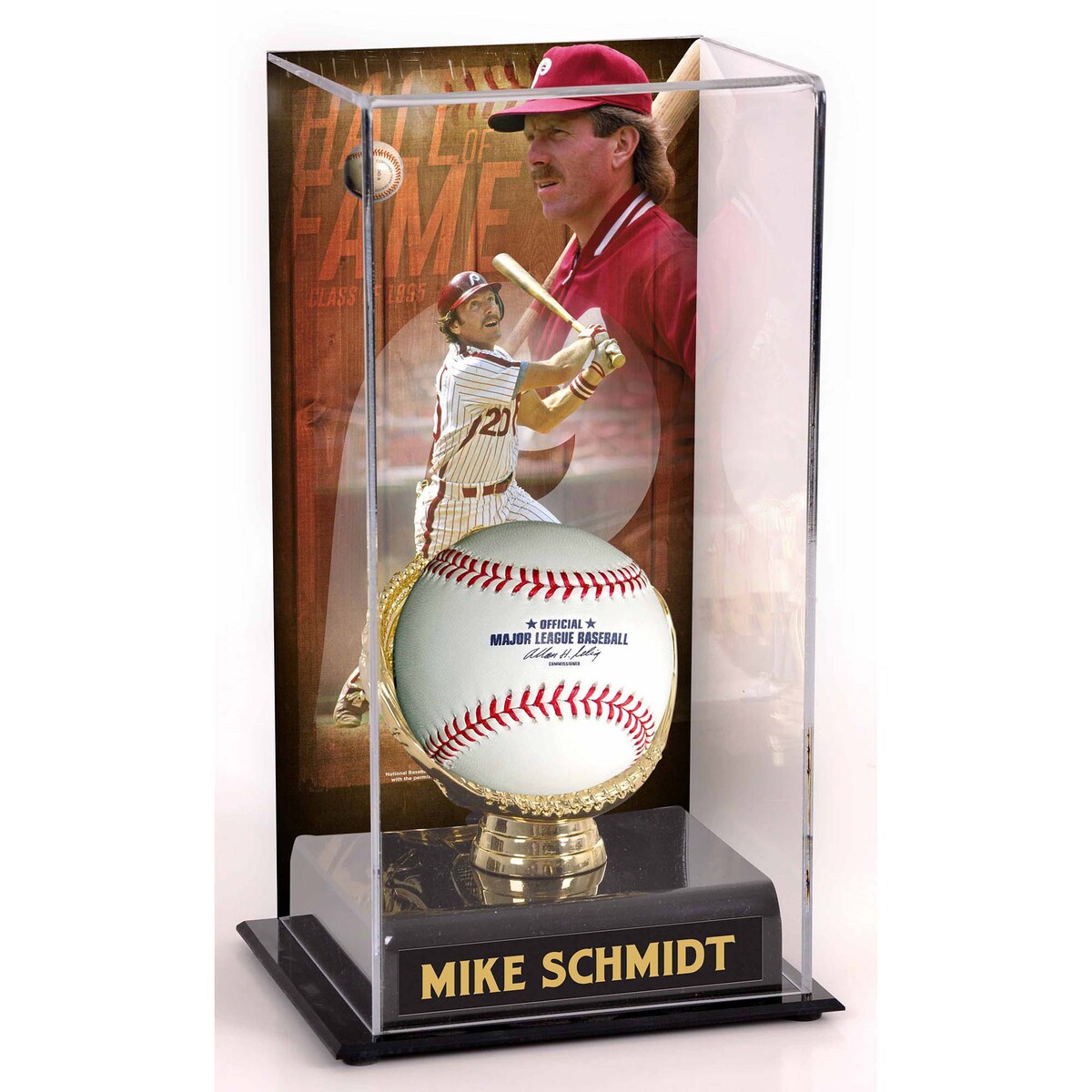 【公式グッズ】MLB フィリーズ マイク・シュミット コレクタブル用ケース Fanatics Authentic/ファナティクスオーセンティック (UNS TALL BASEBALL DISPLAY CASE 482022)|Fanatics公式ストア 店