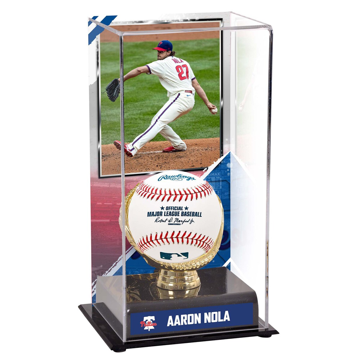 【公式グッズ】MLB フィリーズ アーロン・ノラ コレクタブル用ケース Fanatics Authentic/ファナティクスオーセンティック (UNS TALL BASEBALL DISPLAY CASE 482022)|Fanatics公式ストア 店