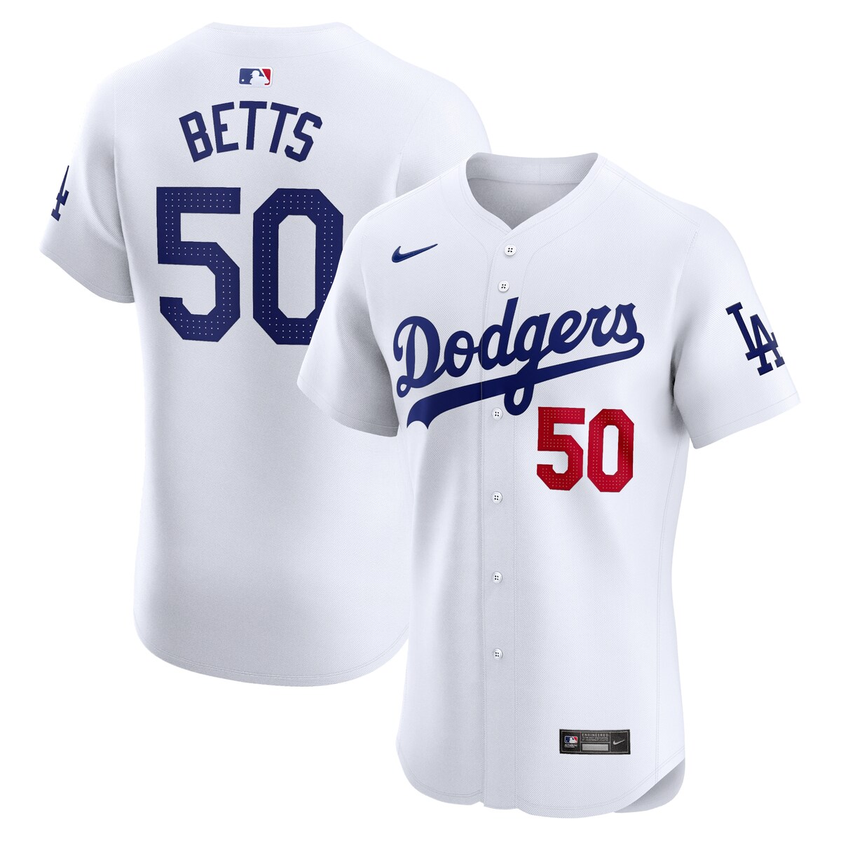 ムーキーベッツ　ホームレプリカユニフォーム　ドジャース MLB公式 ムーキーベッツホームレプリカユニフォームドジャース MLB公式