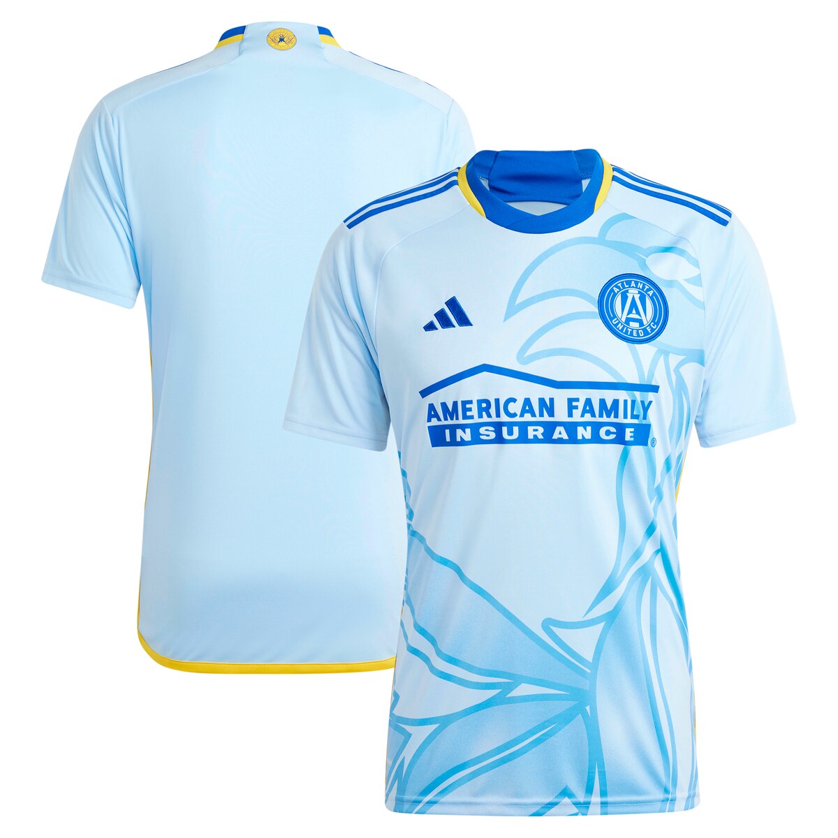 【公式グッズ】MLS アトランタ・ユナイテッドFC レプリカ ユニフォーム Adidas/アディダス メンズ ライトブルー (S24/25 ATLANTA UNITED AWAY JERSEY REPLICA)