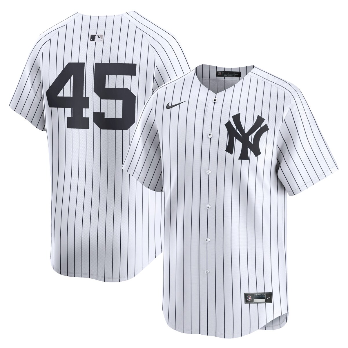 【公式グッズ】MLB ヤンキース ゲリット・コール リミテッド ユニフォーム Nike/ナイキ メンズ ホワイト (2024 Nike Men's Limited Player Jerseys - FTF NTP Master Style)
