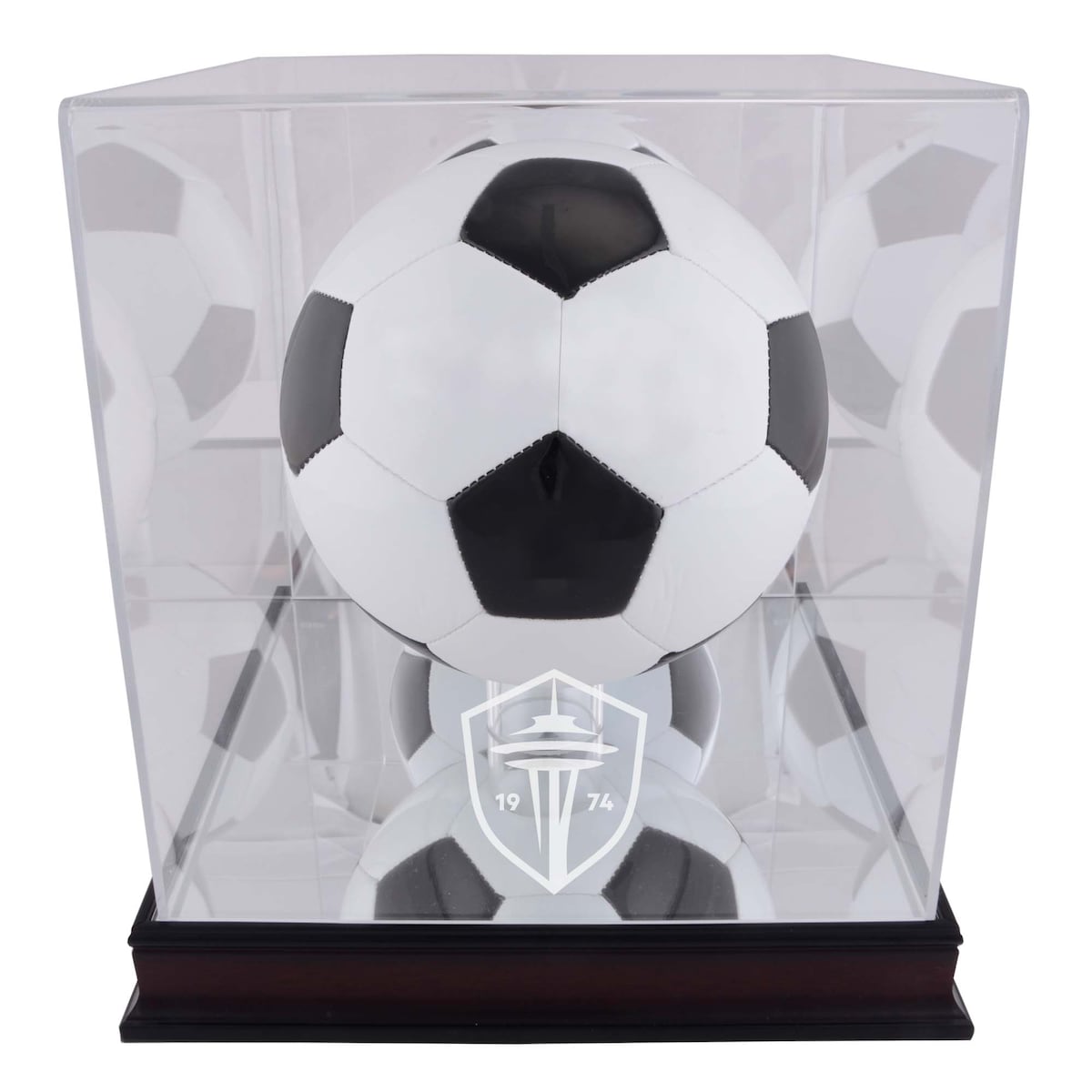 【公式グッズ】MLS サウンダーズFC コレクタブル用 サッカーボールケース Fanatics Authentic/ファナティクスオーセンティック (UNS SOCCER BALL DISPLAY CASE 45337)