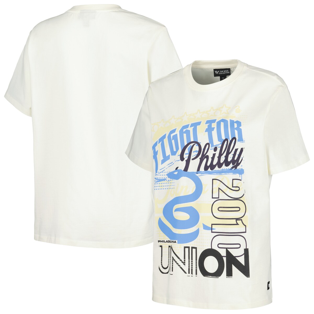 【公式グッズ】MLS ユニオン Tシャツ The Wild Collective レディース クリーム (WCV S24 Women's Oversized Washed Tee)|Fanatics公式ストア 店