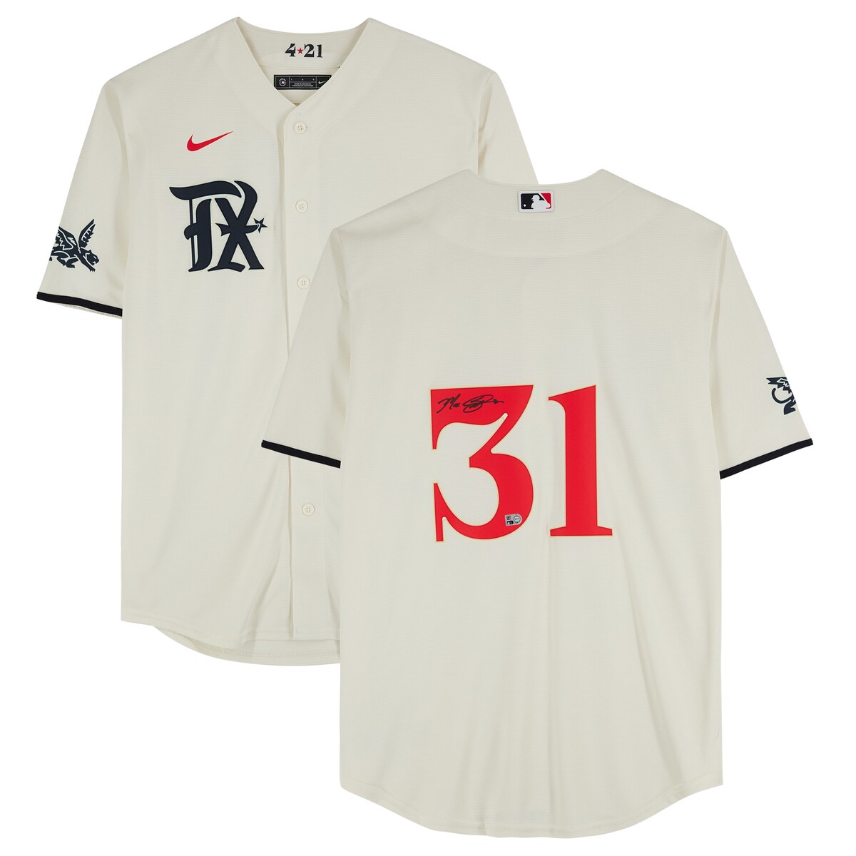 楽天市場】【MLB公式ホログラム付】MLB レンジャーズ ワイアット