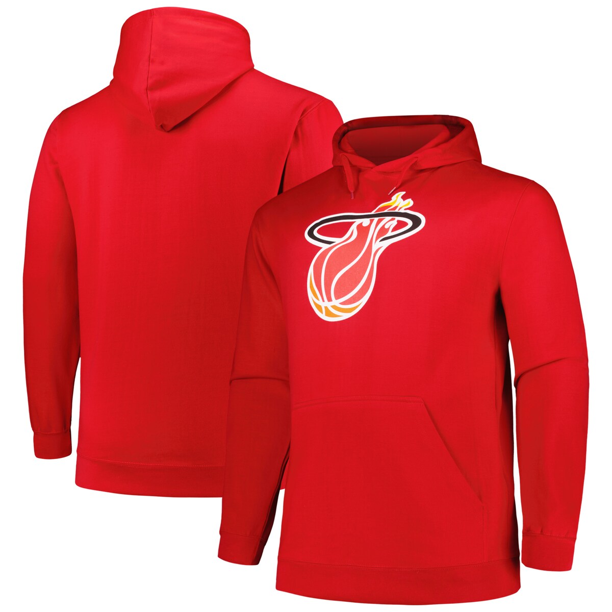 【公式グッズ】NBA ヒート プルオーバー パーカー （大きいサイズ） Mitchell & Ness/ミッチェル＆ネス メンズ レッド (NBA BNS Men's PRF Mitchell & Ness HWC B&T PO Hoodie) 13,071円