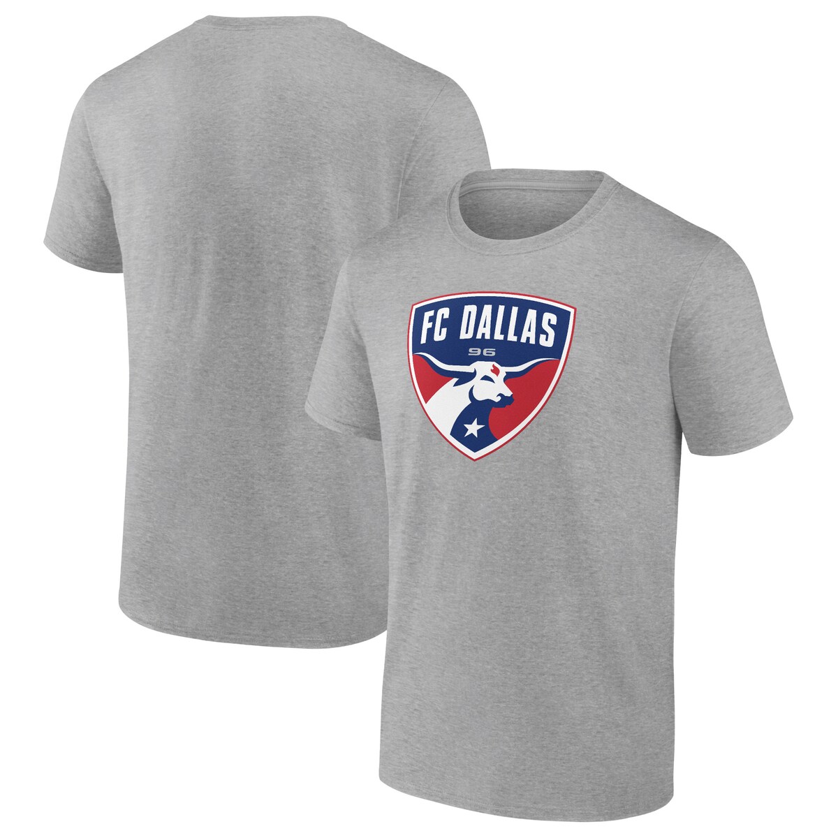 【公式グッズ】MLS FCダラス Tシャツ Fanatics/ファナティクス メンズ スティール (NUT S24 Men's Official Logo Tee)
