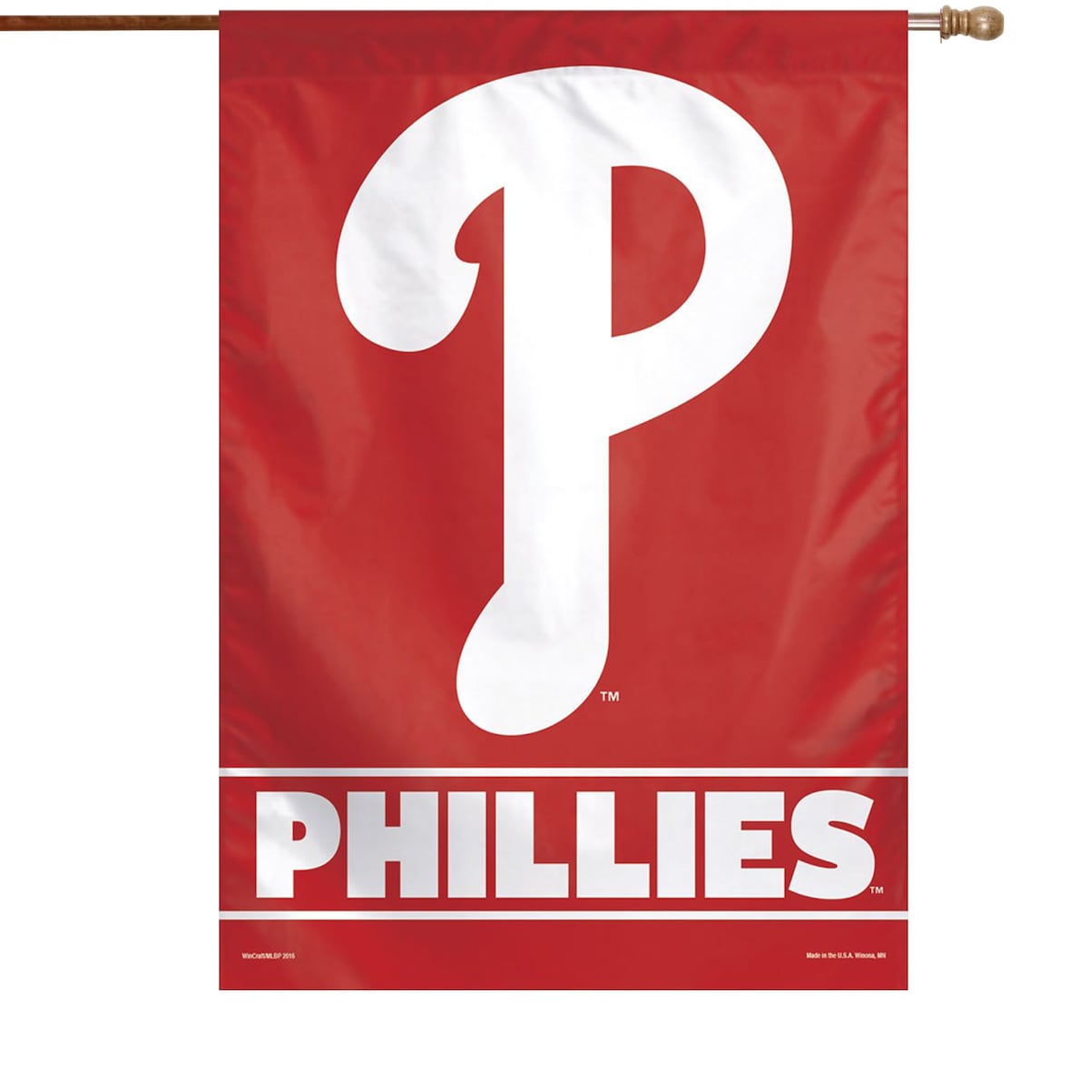【公式グッズ】MLB フィリーズ フラッグ WinCraft (WCR 28x40 1 Sided Banner - Primary)
