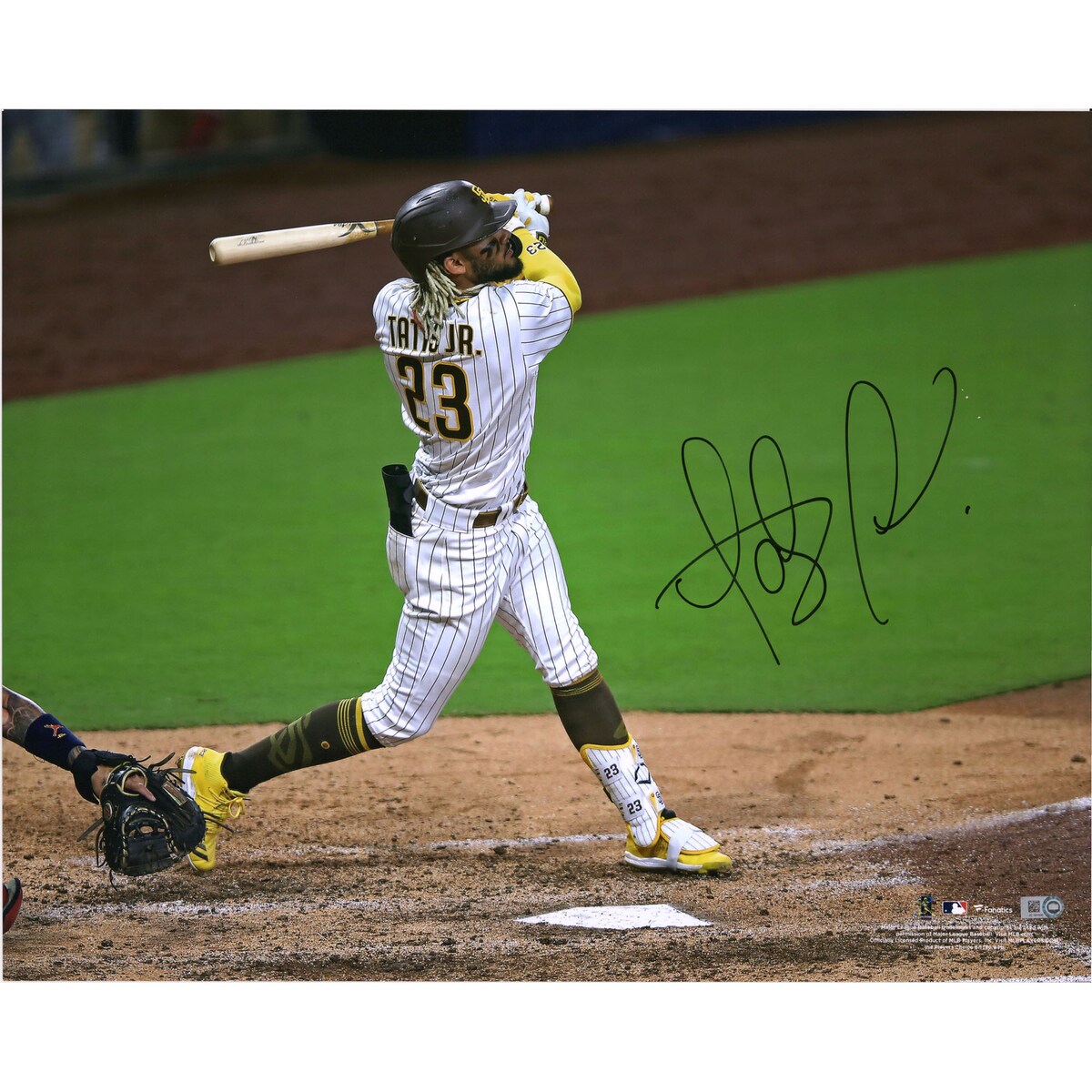 【週末限定割引】 Tatis Jr サインジャージ MLB認証付き PADRES パドレス タティス Jr ルーキー サイン ボール Opening