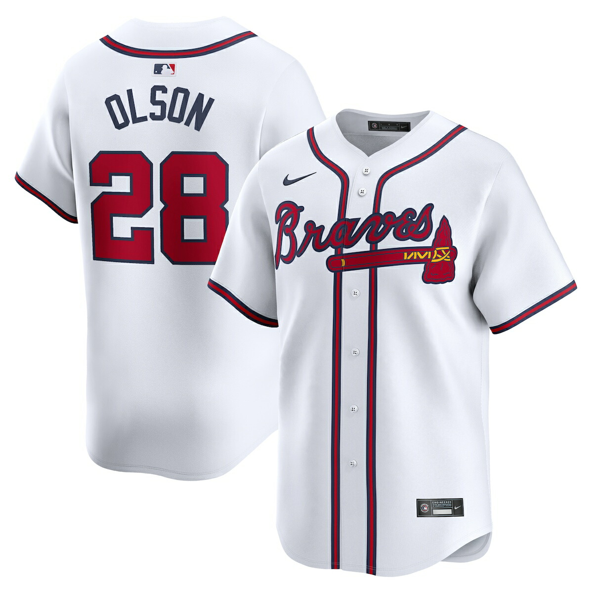 楽天市場】MLB マット・オルソン ブレーブス ユニフォーム 2023