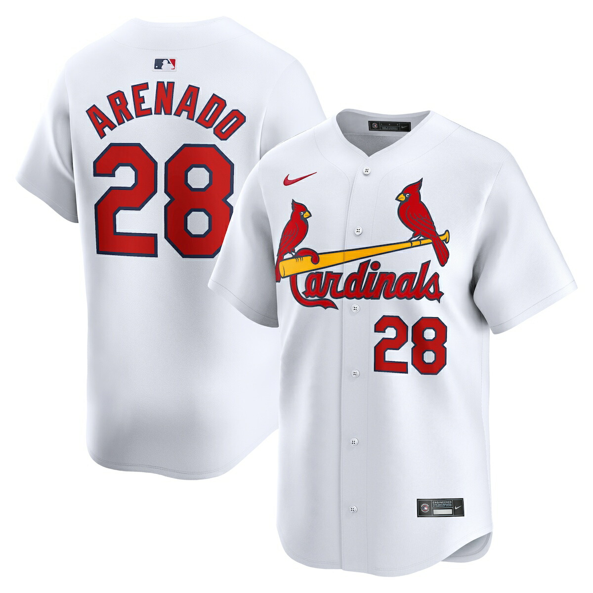 新品タグ付　アレナド　カージナルス　ユニフォーム NIKE ノーラン・アレナド ユニフォーム カージナルス MLB ナイキ