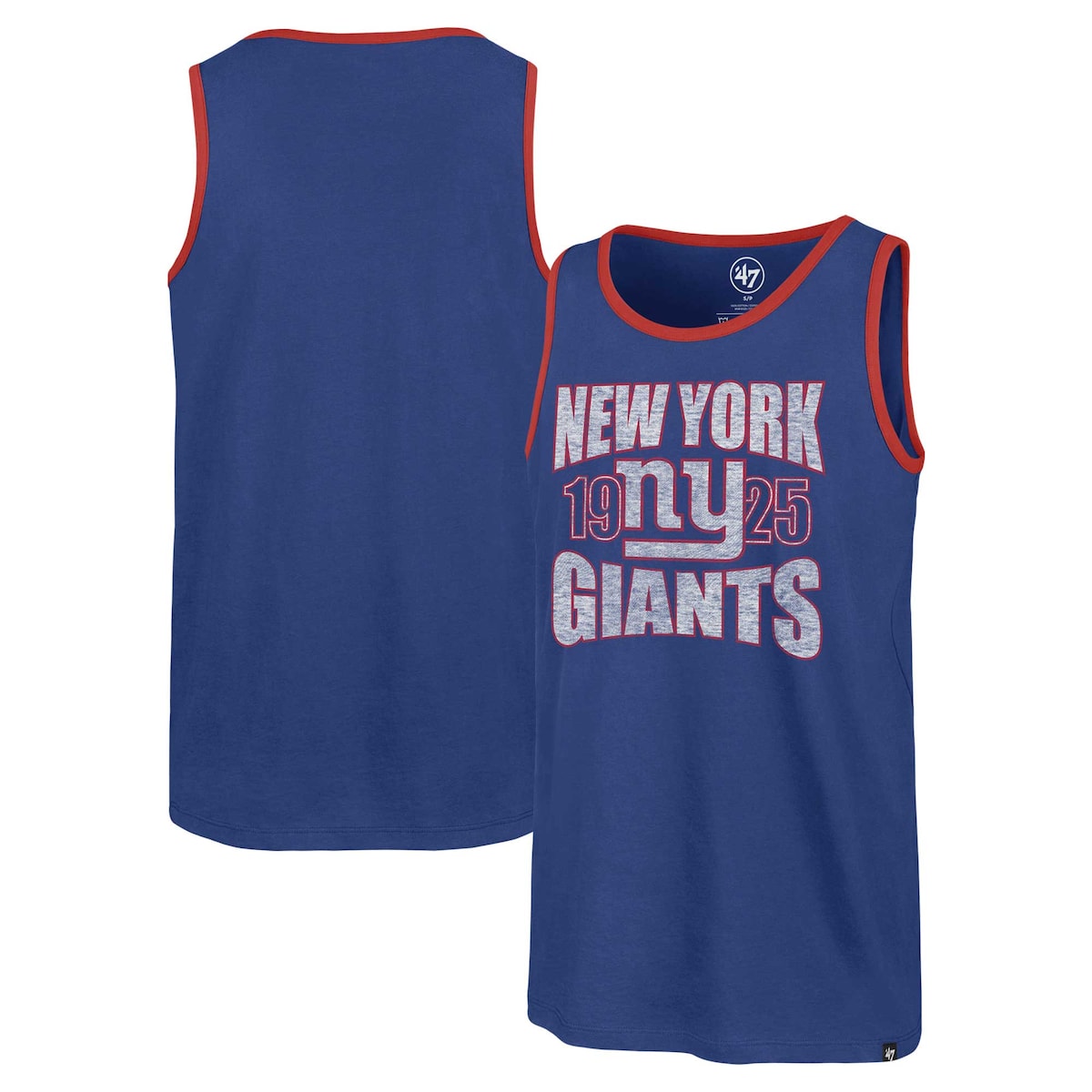 【公式グッズ】NFL ジャイアンツ タンクトップ '47/フォーティーセブン/フォーティーセブン メンズ ロイヤル (UPLOAD FRANKLIN TANK MEN)｜Fanatics公式ストア 店