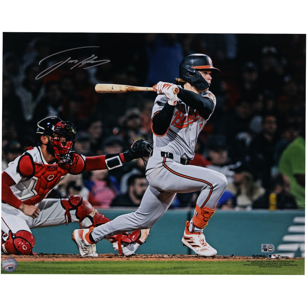 【MLB公式ホログラム付】MLB オリオールズ ジャクソン・ホリデー 直筆サイン フォト （16x20） Fanatics Authentic/ファナティクスオーセンティック (AUT 16x20 PHOTO 45392)