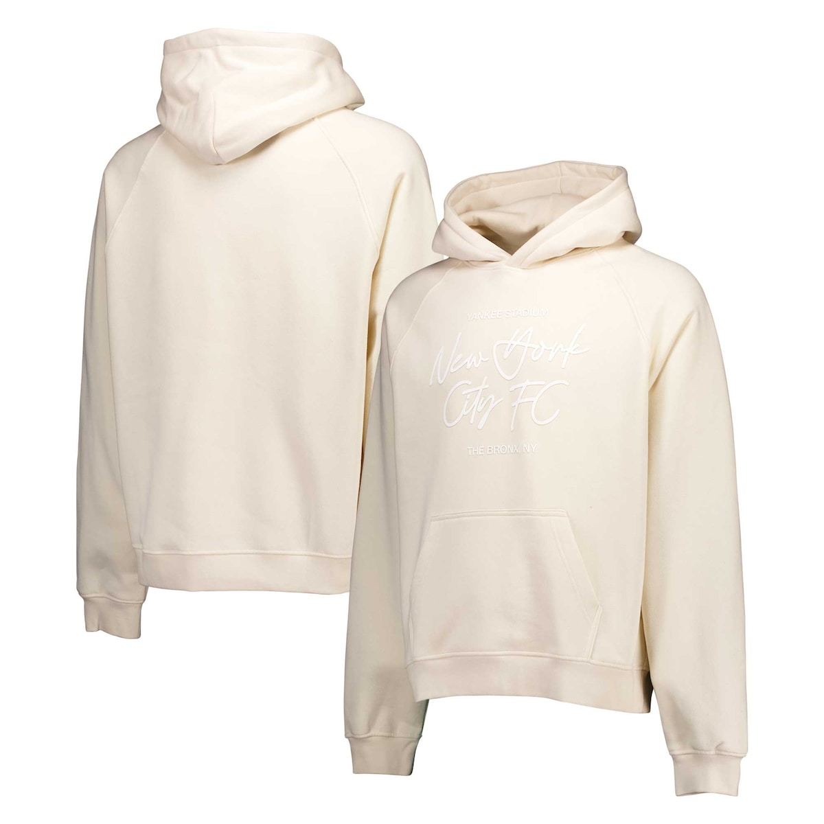 【公式グッズ】MLS ニューヨーク・シティFC パーカー Sport Design Sweden メンズ クリーム (SDS S24 Men's Tonal Team Primary Logo Oversized PO Hood)|Fanatics公式ストア 店