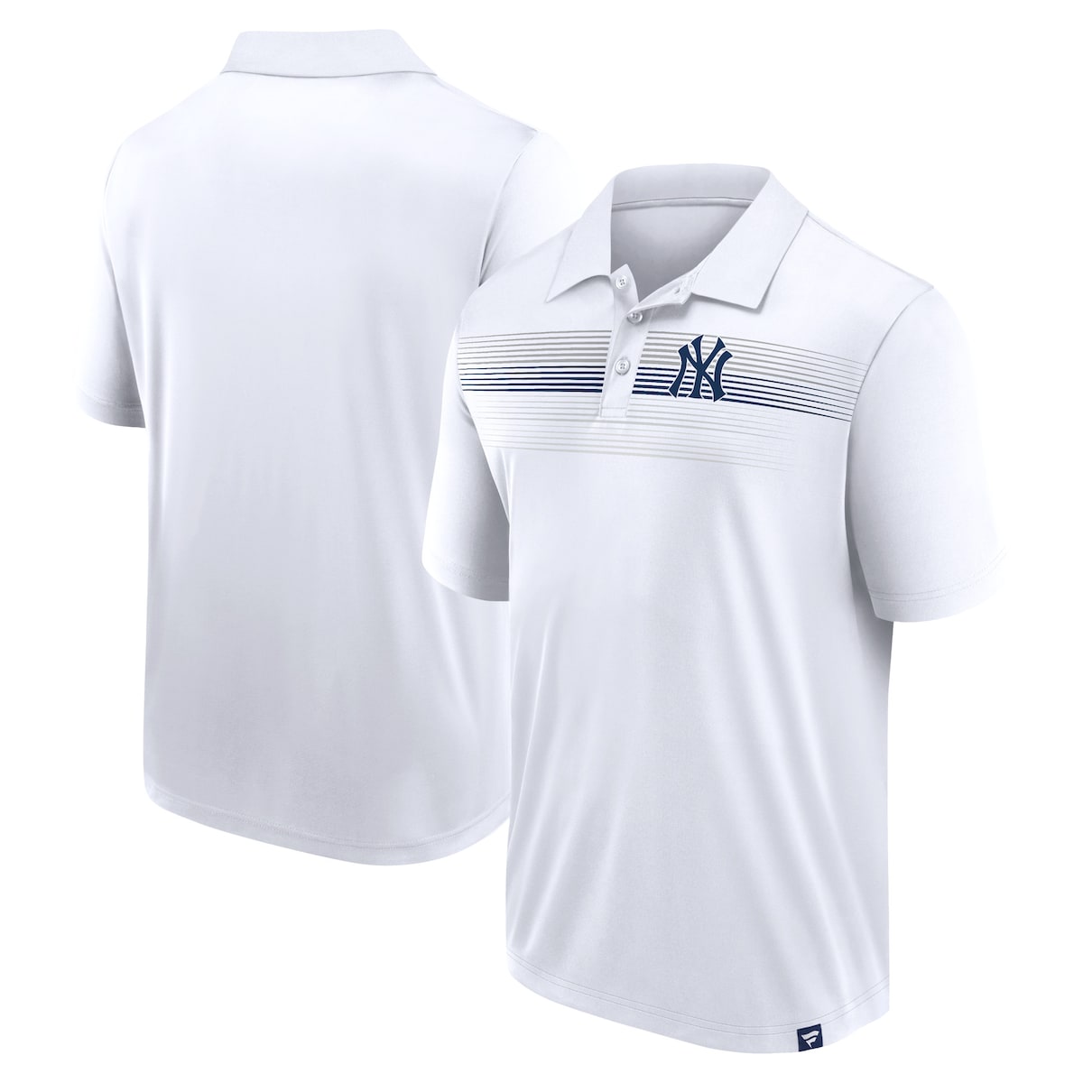 【公式グッズ】MLB ヤンキース ポロシャツ （大きいサイズ） Fanatics/ファナティクス メンズ ホワイト (S/S SUBLIMATED PLY POLO) 13,244円